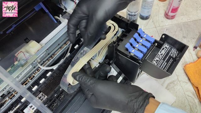 How to head clean on Epson L3251 & 3250 Printer | How to Fix colour & Black colour print problems смотреть онлайн