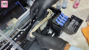 How to head clean on Epson L3251 & 3250 Printer | How to Fix colour & Black colour print problems