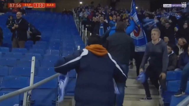 Oscar Melendo Winning Goal v Barcelona | 1-0 | Barcelona v Espanyol | 17/01/2018 смотреть онлайн