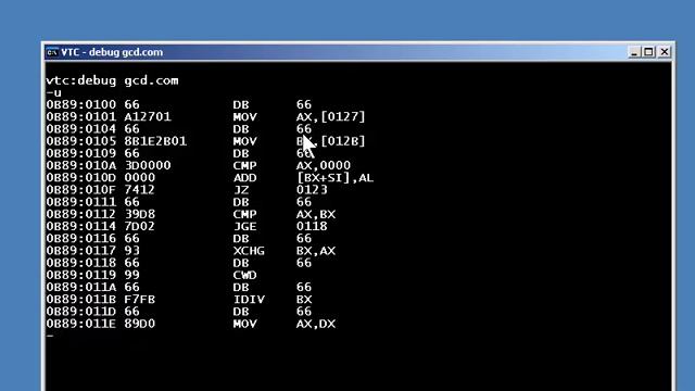 Assembly Language Training: Part 10 (3 of 4) - Debugging (The Windows Debugger) смотреть онлайн