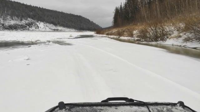 Аэролодка по торосам, Эвенкия река встала смотреть онлайн