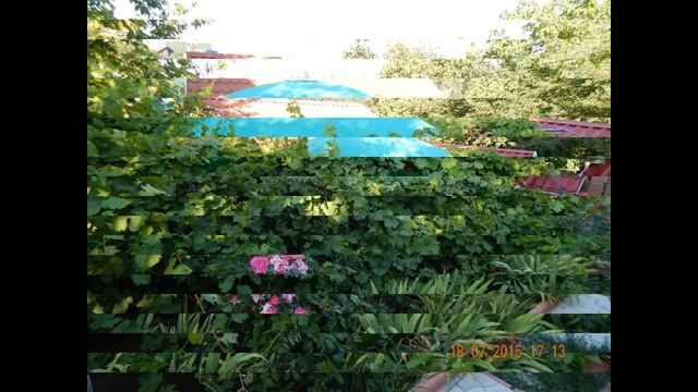 Пригаражный павильон весна-лето.