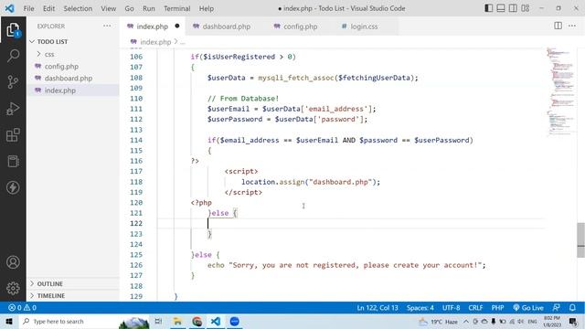 Part 6 | To Do List using PHP and MySQL in Urdu Hindi | Web Development Full Course in Urdu смотреть онлайн