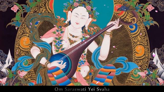 Sarasvati Mantra - Diệu Âm Thiên Nữ Thần Chú смотреть онлайн