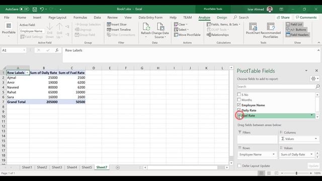 9. Excel for Beginners|How to Insert Pivot Table in Excel| смотреть онлайн