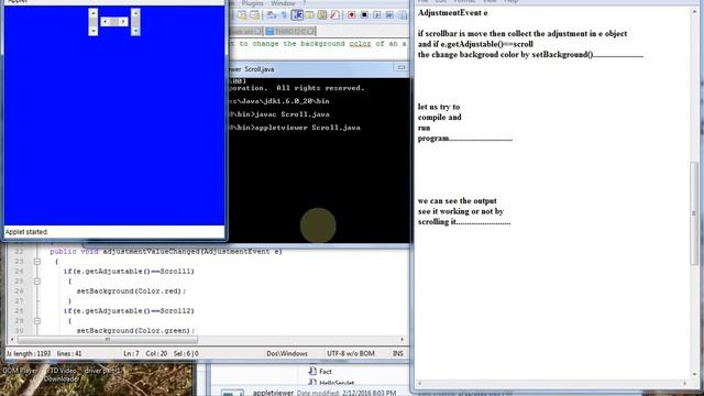 Java prog#29.Change background and foreground colour with condition in source code PART-2 смотреть онлайн