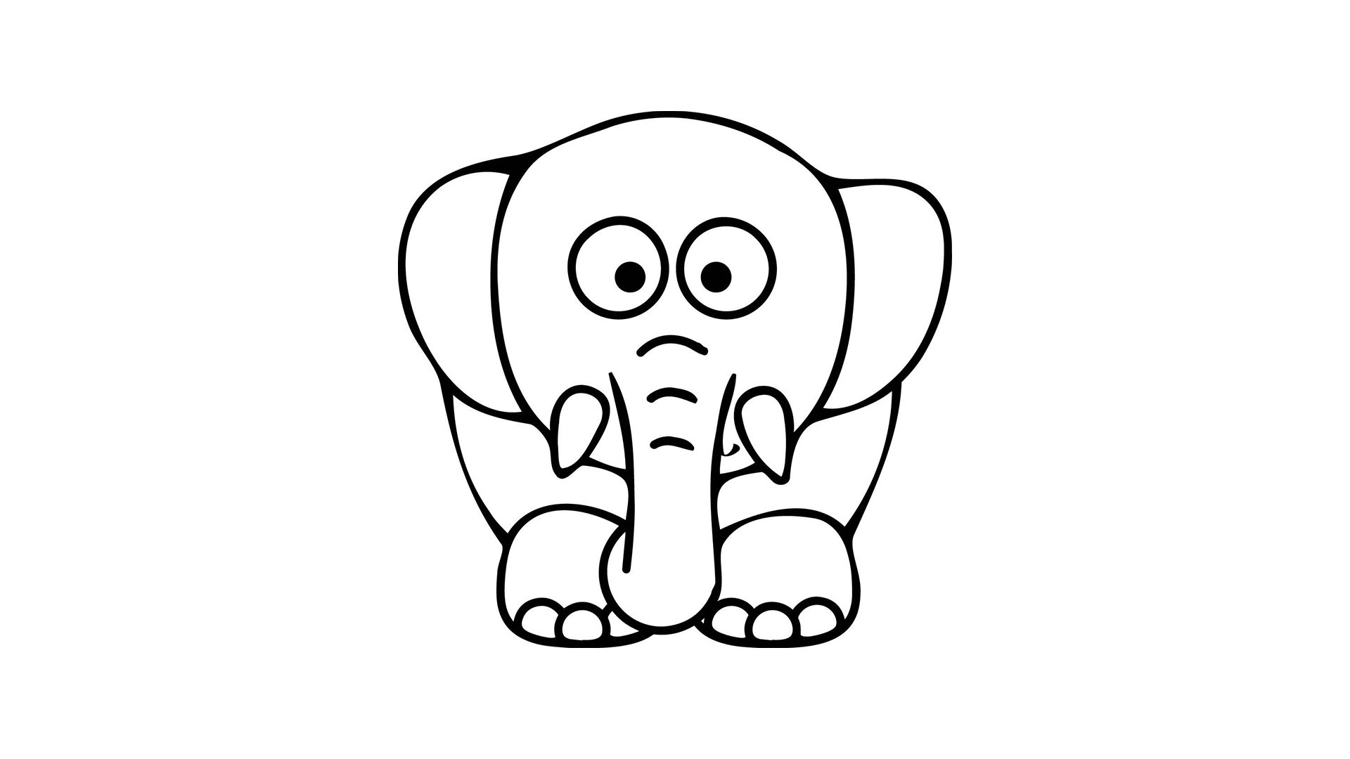 КАК НАРИСОВАТЬ СЛОНА ЛЕГКО И БЫСТРО УЧИМСЯ РИСОВАТЬ смотреть онлайн