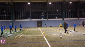 32 футбольных упражнения на технику контроля мяча #футбол #тренировка #упражнения #детскийфутбол