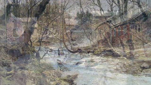 Prélude à dix scènes dhiver de Frits Thaulow