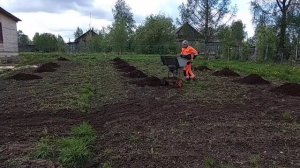 самоходная тачка из старого мотоблока