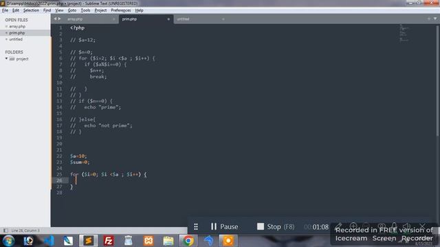 sum number in php смотреть онлайн