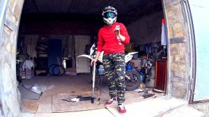 Замена сальников вилки на Питбайке Кайо CRF801 125сс (ПЕРЕЗАЛИВ)