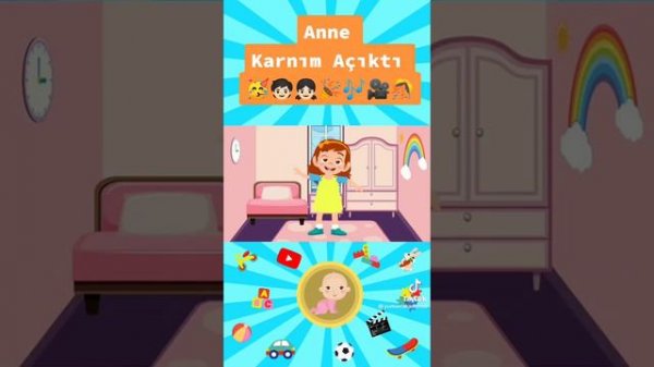 Anne karnım acıktı 😂