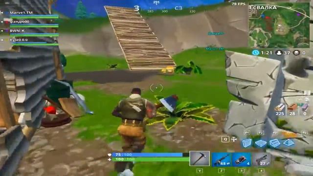 Fortnite|Как я десятый раз занял первое место без киллов и с легендарной AWP|#2 смотреть онлайн