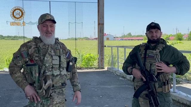Бойцы батальона «Запад-Ахмат» заступили на дежурство на КПП у Козинки в Белгородской области. Кады смотреть онлайн