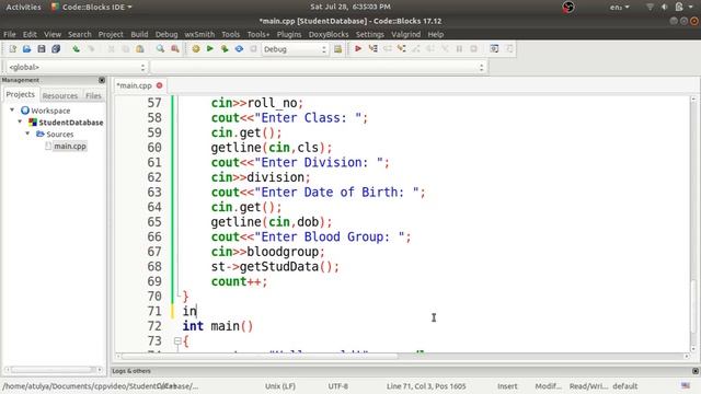 OOPL Group A: Assignment No.6: Student Information Database смотреть онлайн