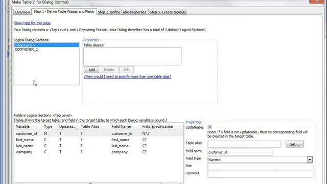 V11 Dialog Component - Creating Multiple Tables with Repeating Sections Part 1 смотреть онлайн