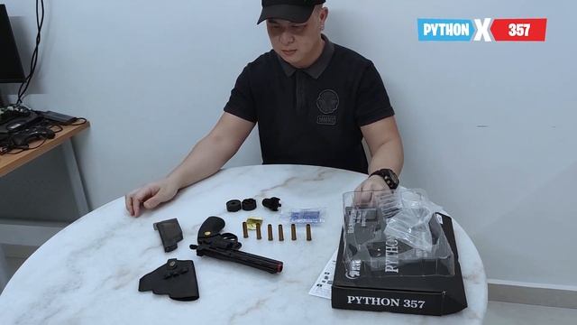 GEL BALL TOY GUN REVIEW - COLT PYTHON 357 смотреть онлайн