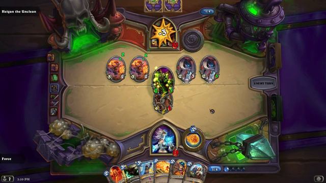 Hearthstone Naxxramas: Heigan (Plague Quarter) смотреть онлайн