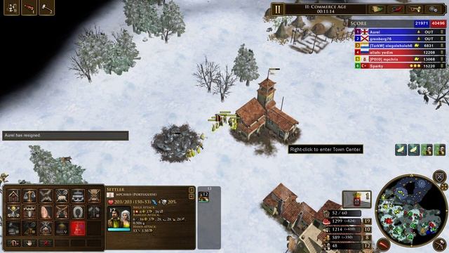 Age of Empires III Definitive Edition Portugal Easy win смотреть онлайн