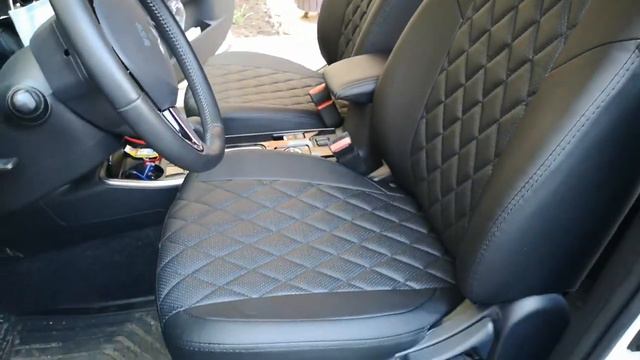 Авточехлы Митсубиси Аутлендер (с 2019-н.в.) ромб смотреть онлайн