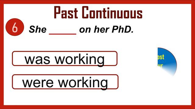 English Past Continuous Quiz