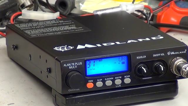 Midland 78 Plus Multi Ver6 (UK)(CE) CB radio mobile) - On The Air Test смотреть онлайн