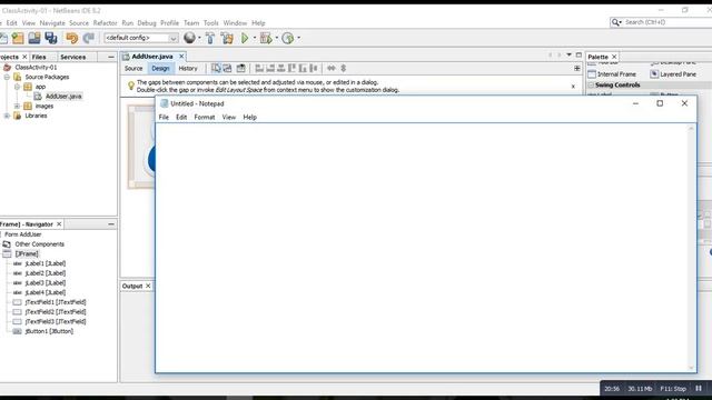 Using JDBC in Java Application смотреть онлайн