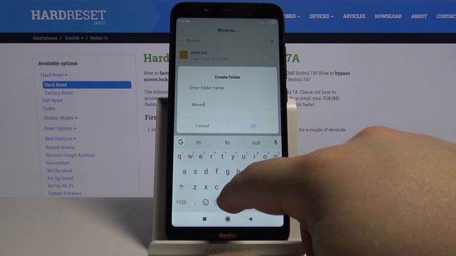 How to Transfer Data From Internal Storage to SD Card in XIAOMI Redmi 7A – Move Data смотреть онлайн