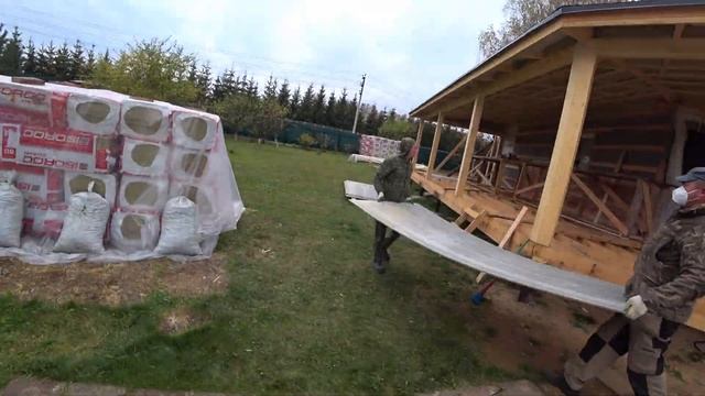 Монтаж обрешётки под ЦСП. Монтаж ЦСП на обрешётку. смотреть онлайн