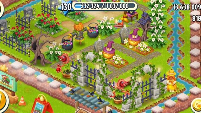 Hay Day[130]? HALLOWEEN УКРАШЕНИЯ // КАК УКРАСИТЬ СВОЮ ФЕРМУ? смотреть онлайн