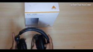 UNBOXING HEADPHONE HC 200 BEHRINGER