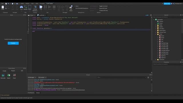GUI Button That Spawns/Despawns A Part In Roblox Studio Tutorial смотреть онлайн