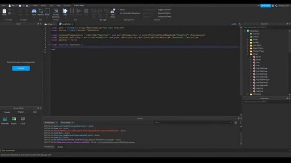GUI Button That Spawns/Despawns A Part In Roblox Studio Tutorial