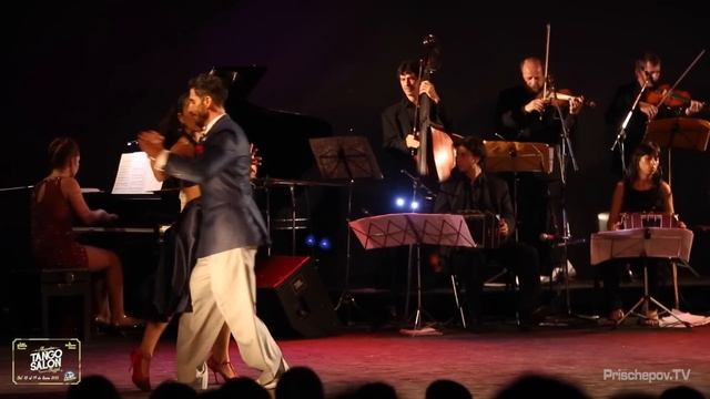 Christian Marquez & Virginia Gomez - Orquesta Ojos de Tango, 2, Argentina Tango Salon Festival 2015 смотреть онлайн