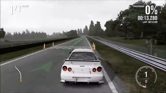 Forza 4: Skyline R34 GT-R смотреть онлайн