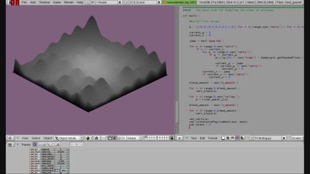 Random terrain generation tutorial (Blender) смотреть онлайн