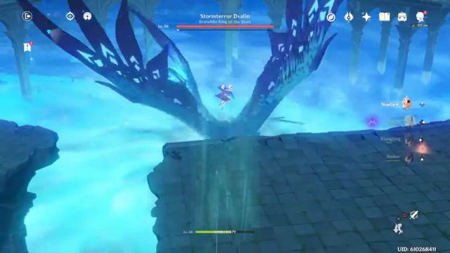 طريقة قتل بوس التنين | Genshin Impact Stormterror Dvalin Boss смотреть онлайн