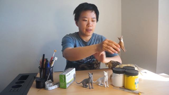 Sculpting and Painting Realistic Cats in Polymer Clay Training with Qingyu Li смотреть онлайн