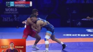 Акжол Махмудов двухкратный чемпион мира по греко-римской борьбе #спортмания #акжолмахмудов