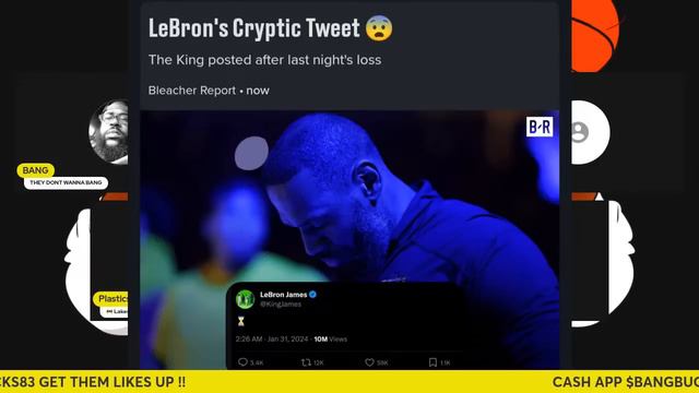 LEBRON JAMES CRYPTIC TWEET DELUSIONAL KOBE STANS MARIO CHALMERS CLOUT CHASING ? LAKERS TRADE TALK смотреть онлайн
