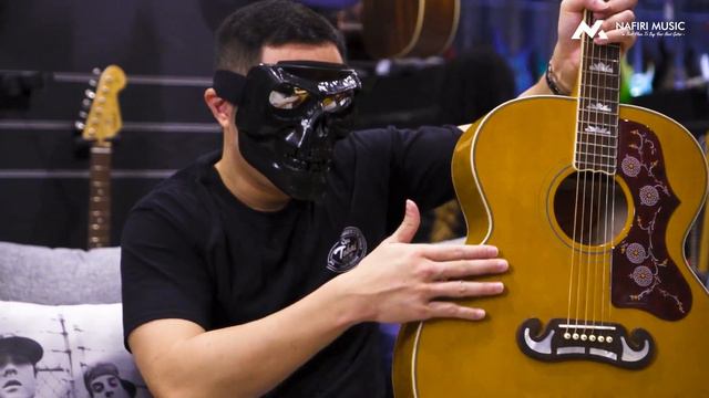 Epiphone J-200 Aged Antique Natural Gloss смотреть онлайн