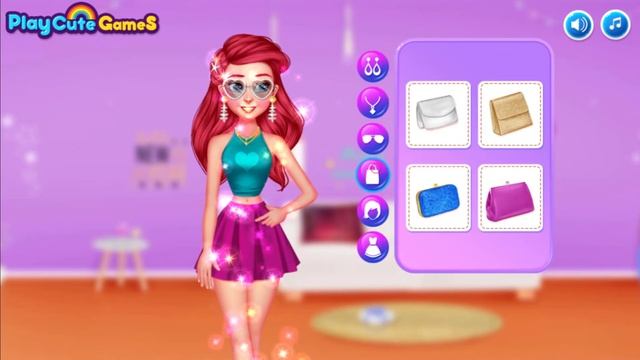 My New Year's Sparkling Outfits - Dressup Game by Playcutegames.com смотреть онлайн