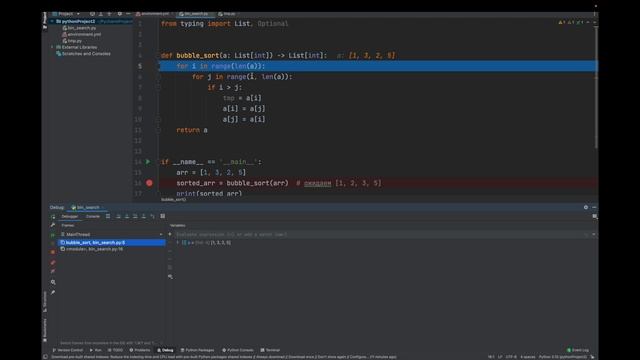 Дебаг программ на Python смотреть онлайн