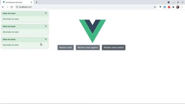 Como criar um Toast reutilizável no BootstrapVue смотреть онлайн