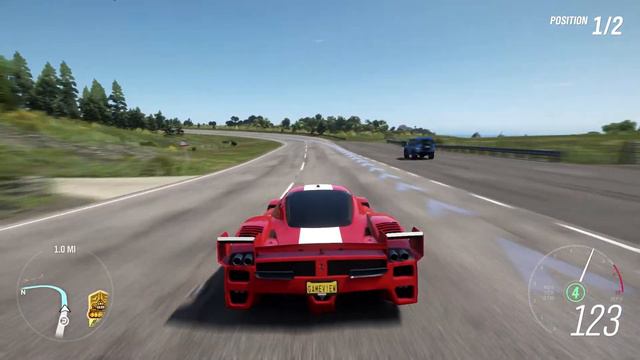 Ferrari FXX Forza Horizon 4 gameplay смотреть онлайн