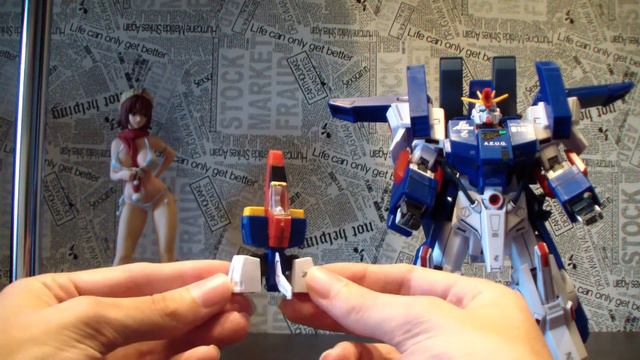 1/100 MG FA-010S Full Armor ZZ "FAZZ" Gundam Part_2 (rus) смотреть онлайн