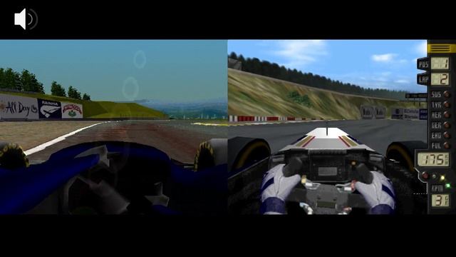 Formula 1 '97 (PS1) vs F1 World Grand Prix (N64) | Interlagos | Williams FW19 смотреть онлайн