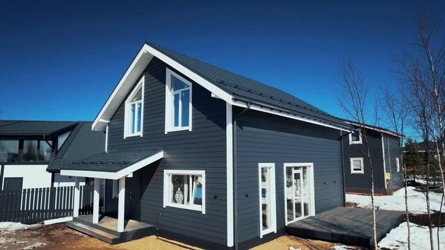 Продажа коттеджа 178кв.м. Коттеджный Посёлок. Усадьба в Вартемягах. смотреть онлайн