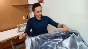 Как сделать ровный отрез ?✂️шьём шторы!